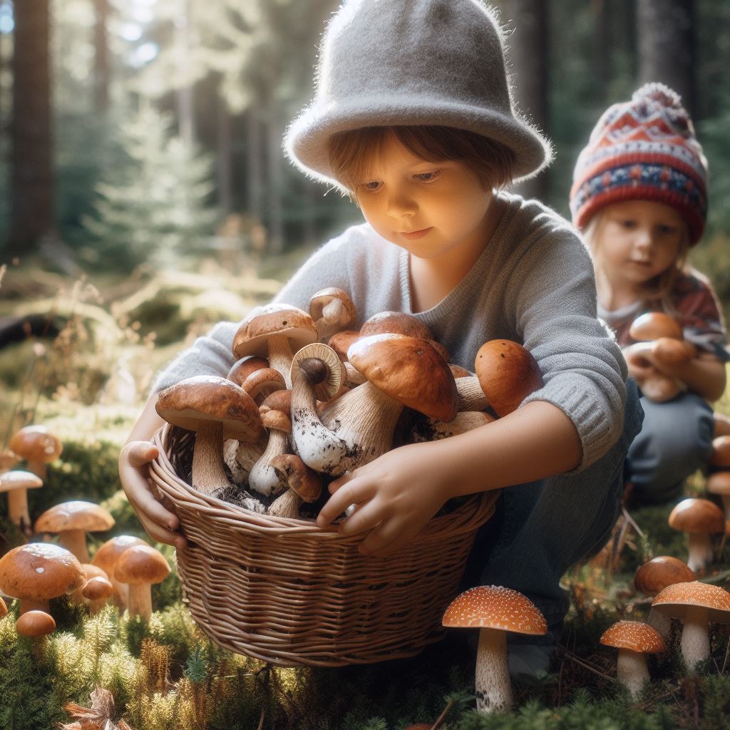 Сбор грибов: увлекательное хобби фото